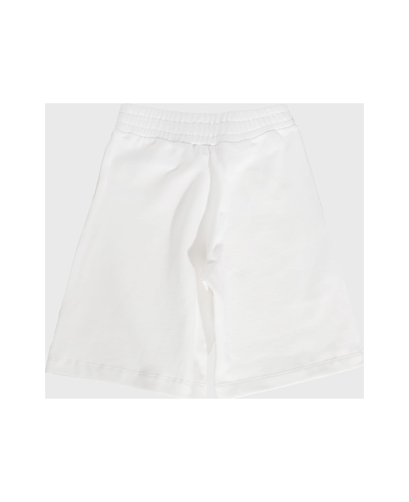 Fendi White Cotton Shorts - White