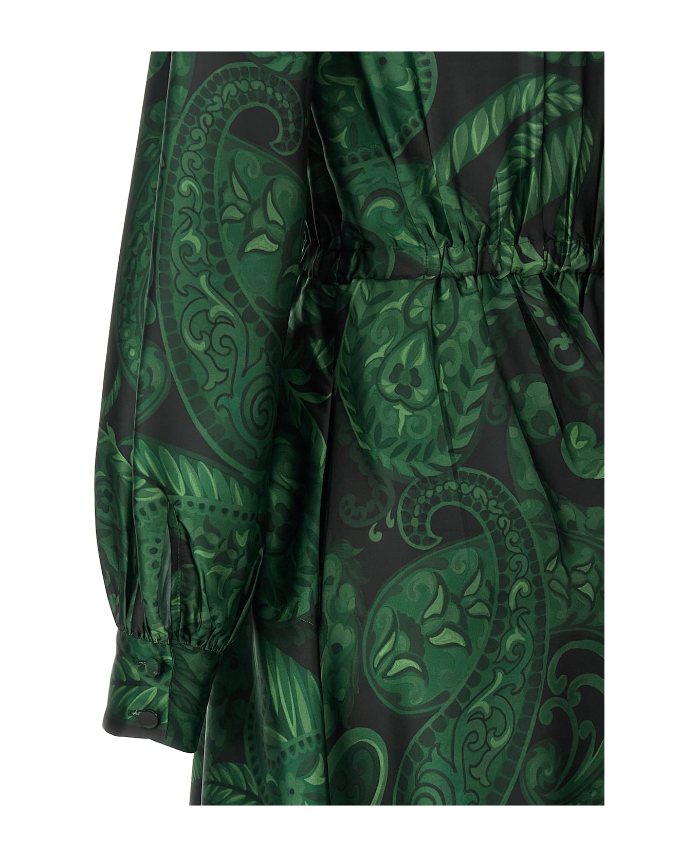 Etro Floral Printed Dress - Green