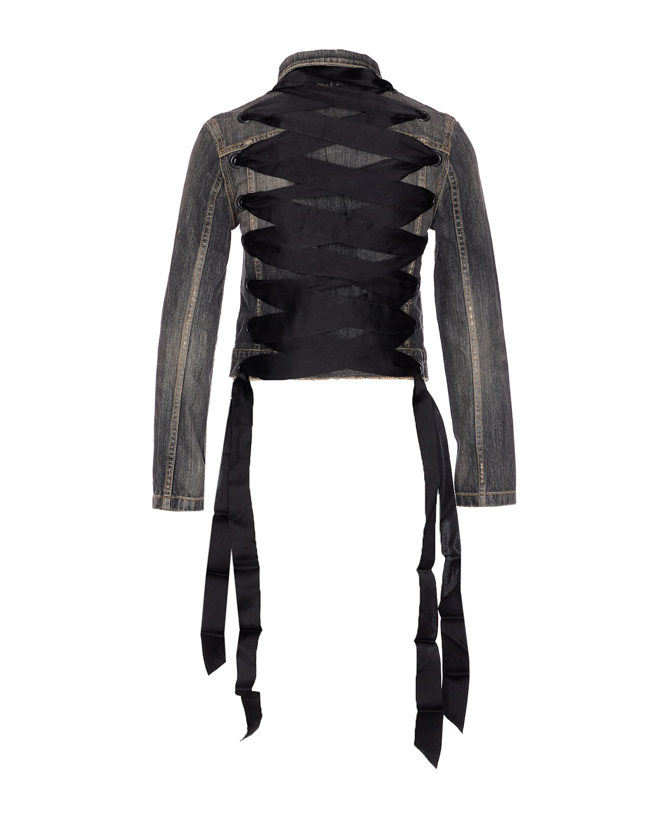 Lace-up Jacket - Thumbnail 3