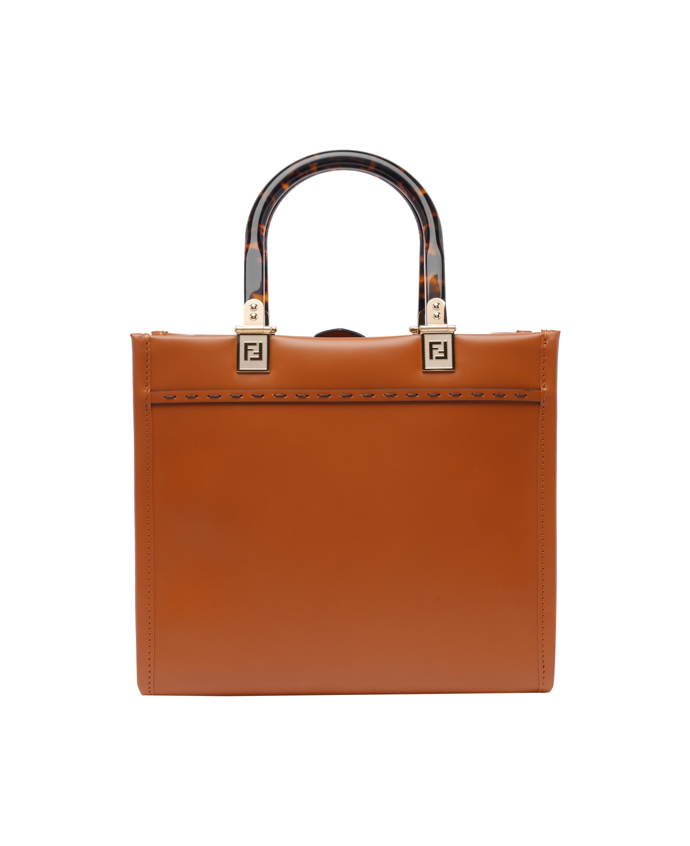 Fendi Sunshine Handbag - Pwz Cuoio Oro Soft