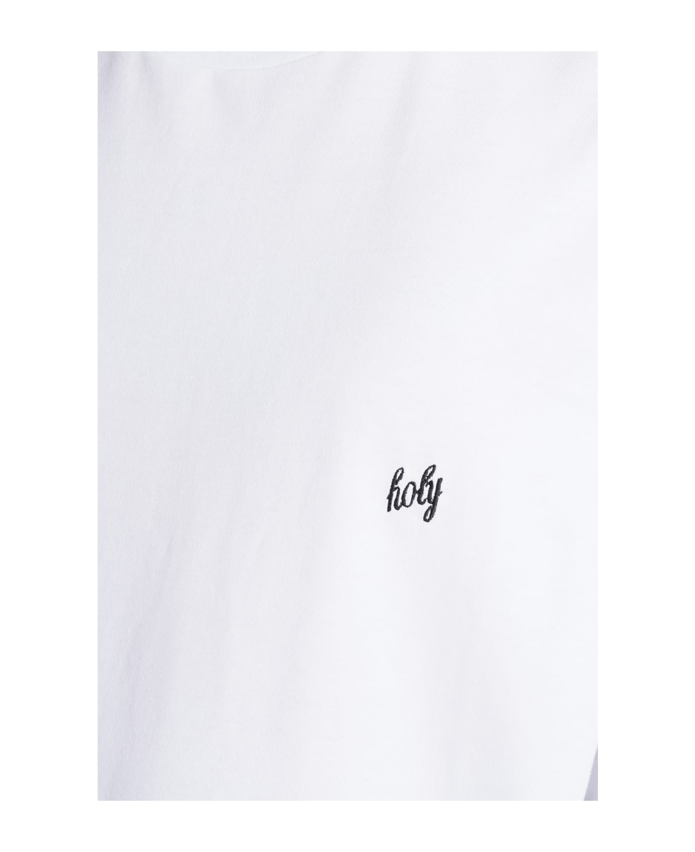 Ann Demeulemeester T-shirt In White Cotton - white シャツ