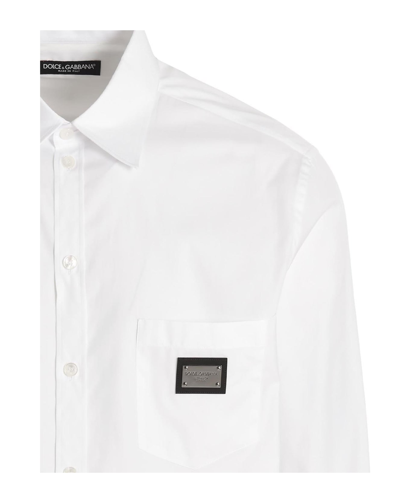 Dolce & Gabbana 'dg Essential' Shirt - White