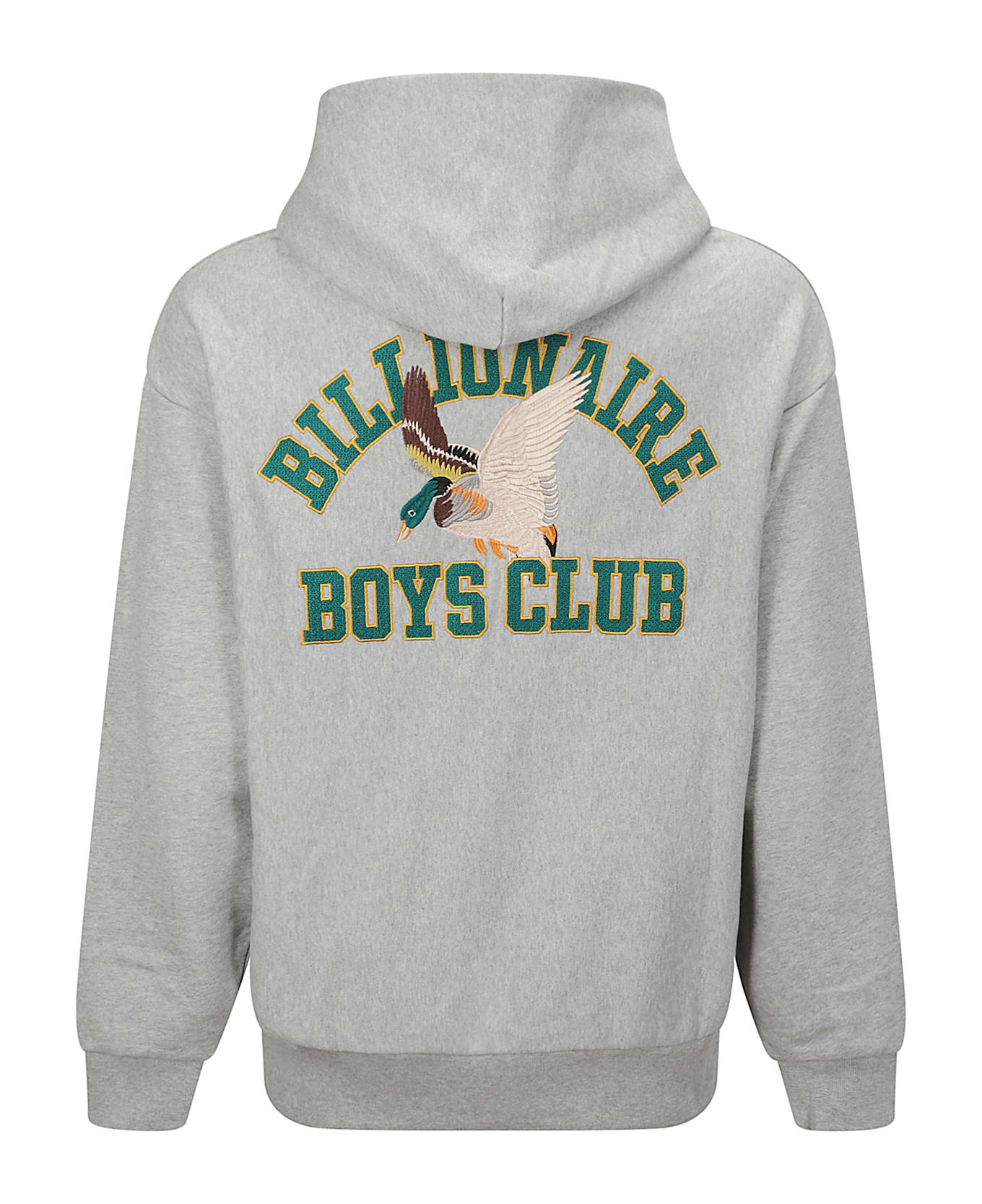 Billionaire Boys Club Duck Varsity Embroidered Popover Hood - HEATHER GREY