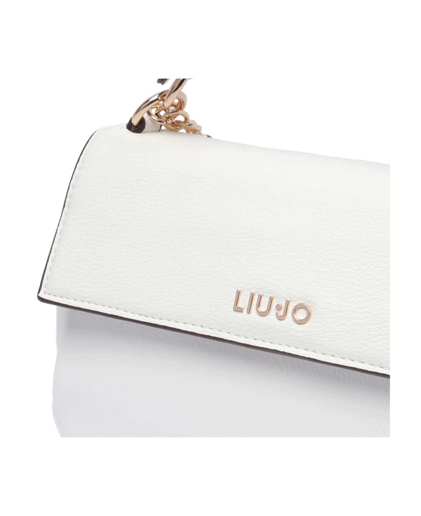 Liu-Jo Logo Crossbody Bag - White