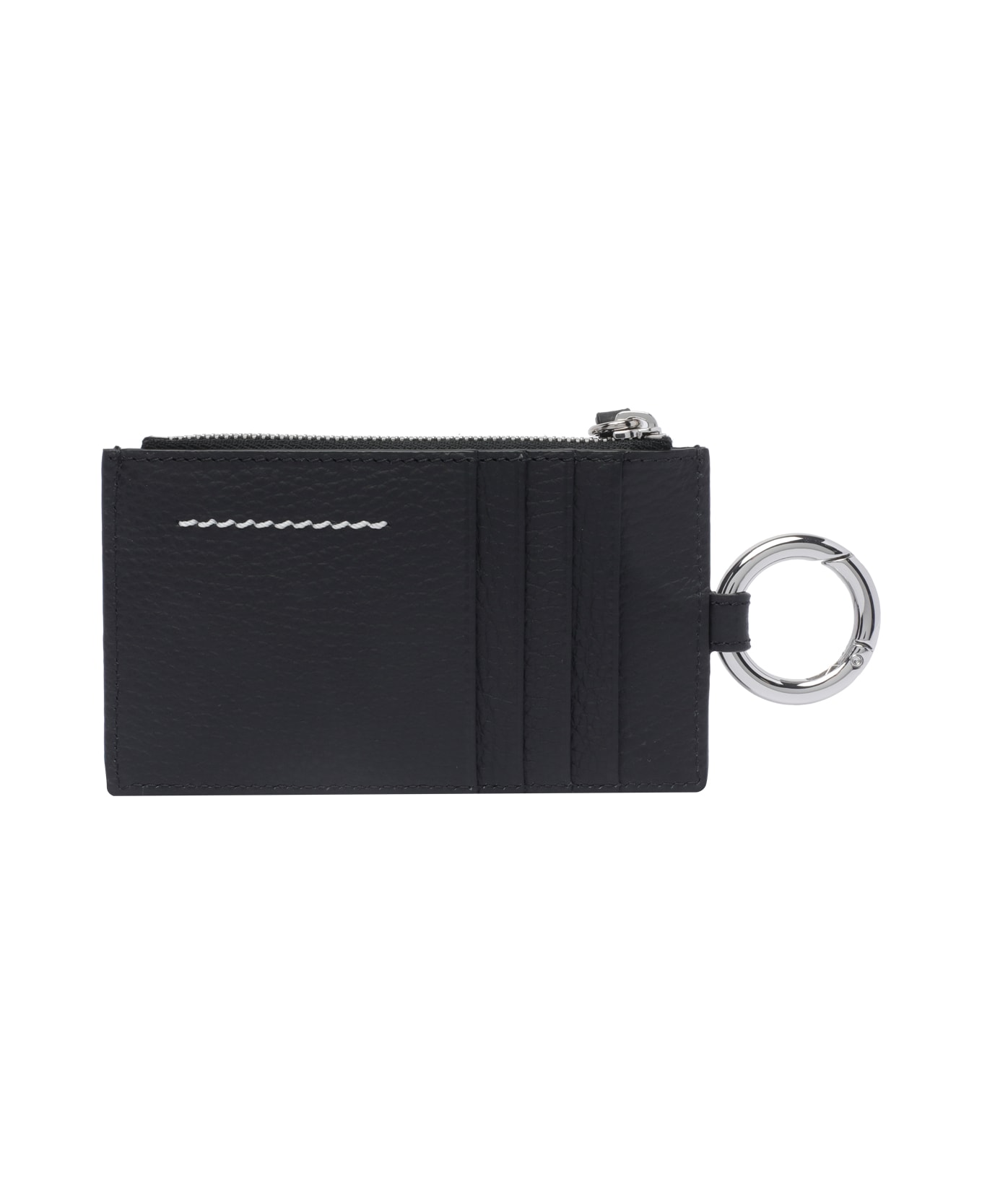MM6 Maison Margiela Logo Wallet - Black