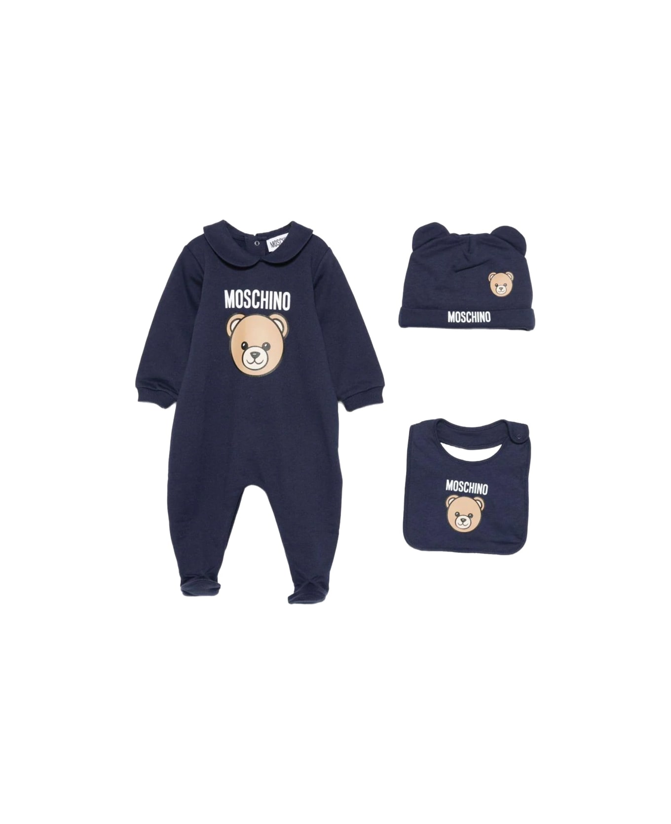 Moschino Bodysuit Hat And Gag Set - BLUE