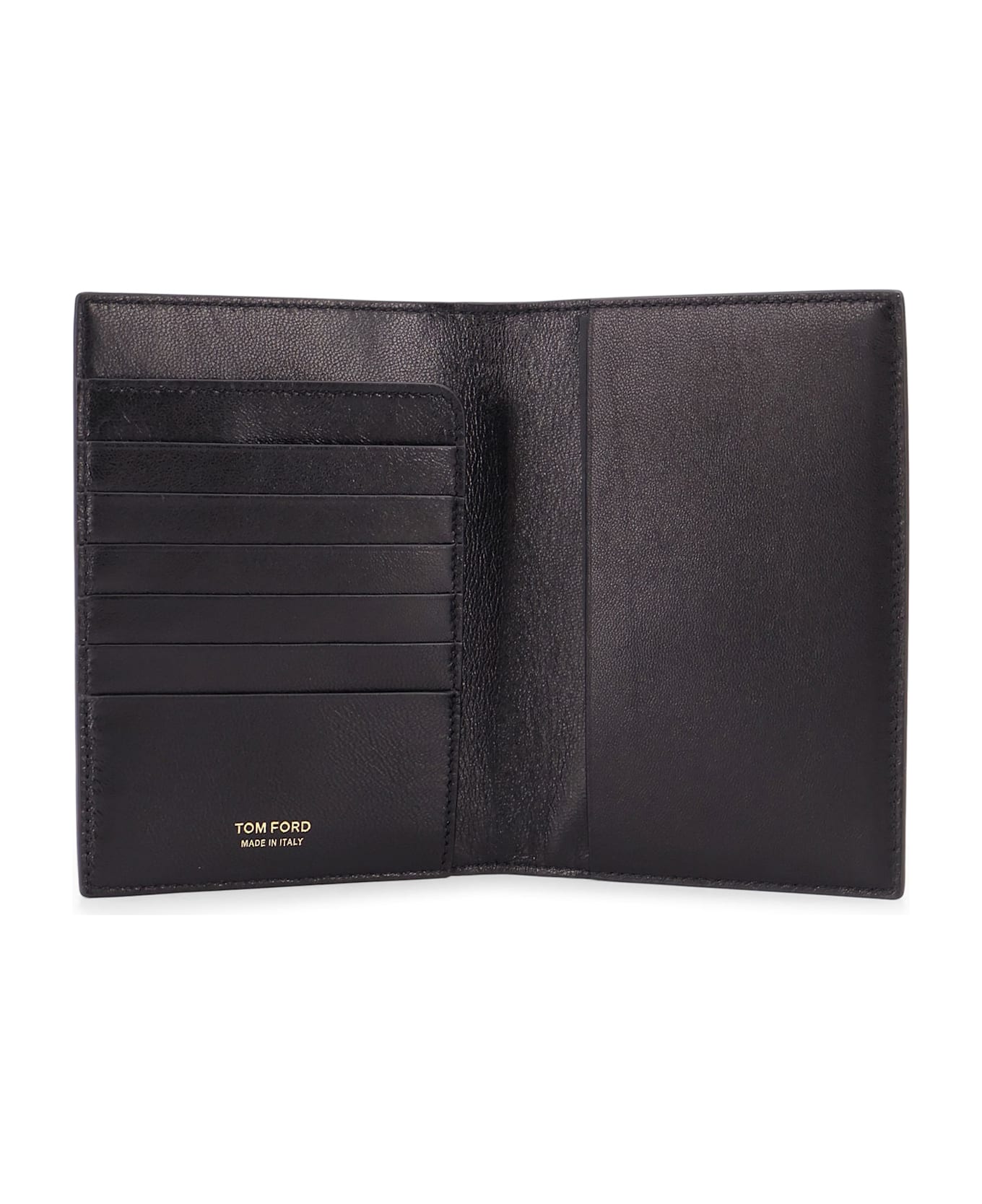 Tom Ford Crocodile-print Leather Wallet - Black