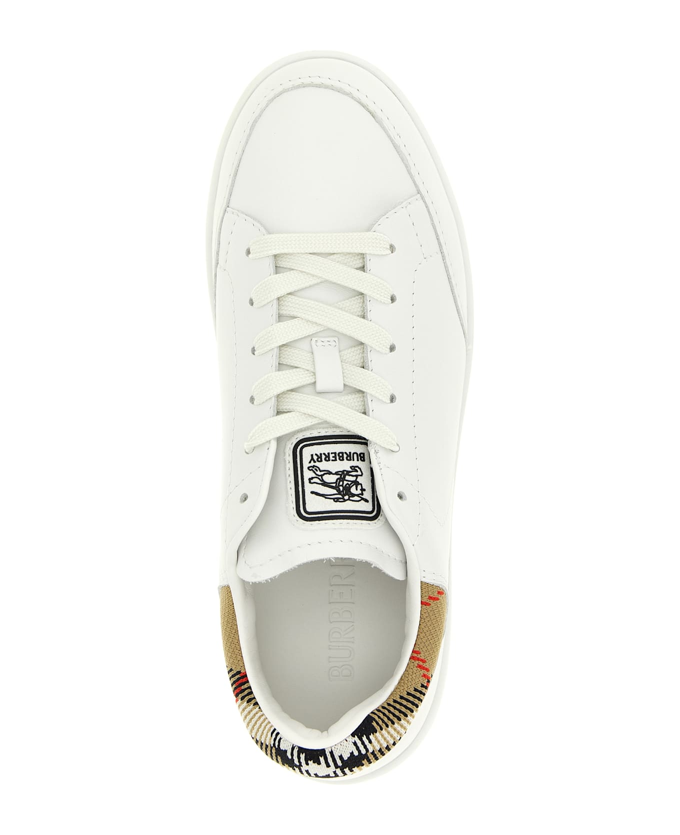 Burberry Leather Sneakers - Multicolor