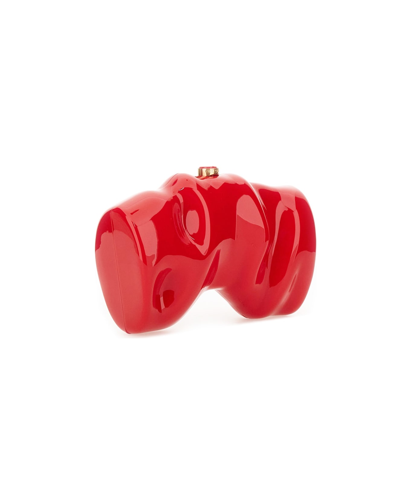Cult Gaia Clutch "scrunch" - RED