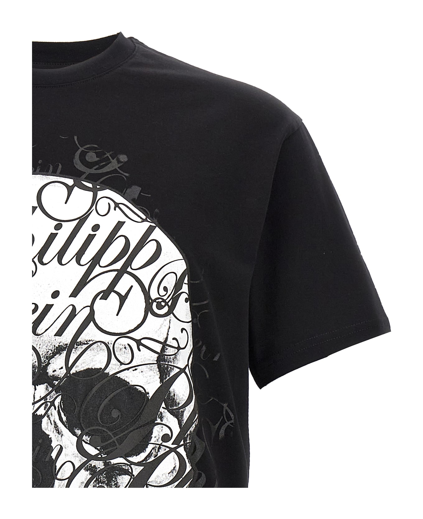 Philipp Plein Printed T-shirt - Black  