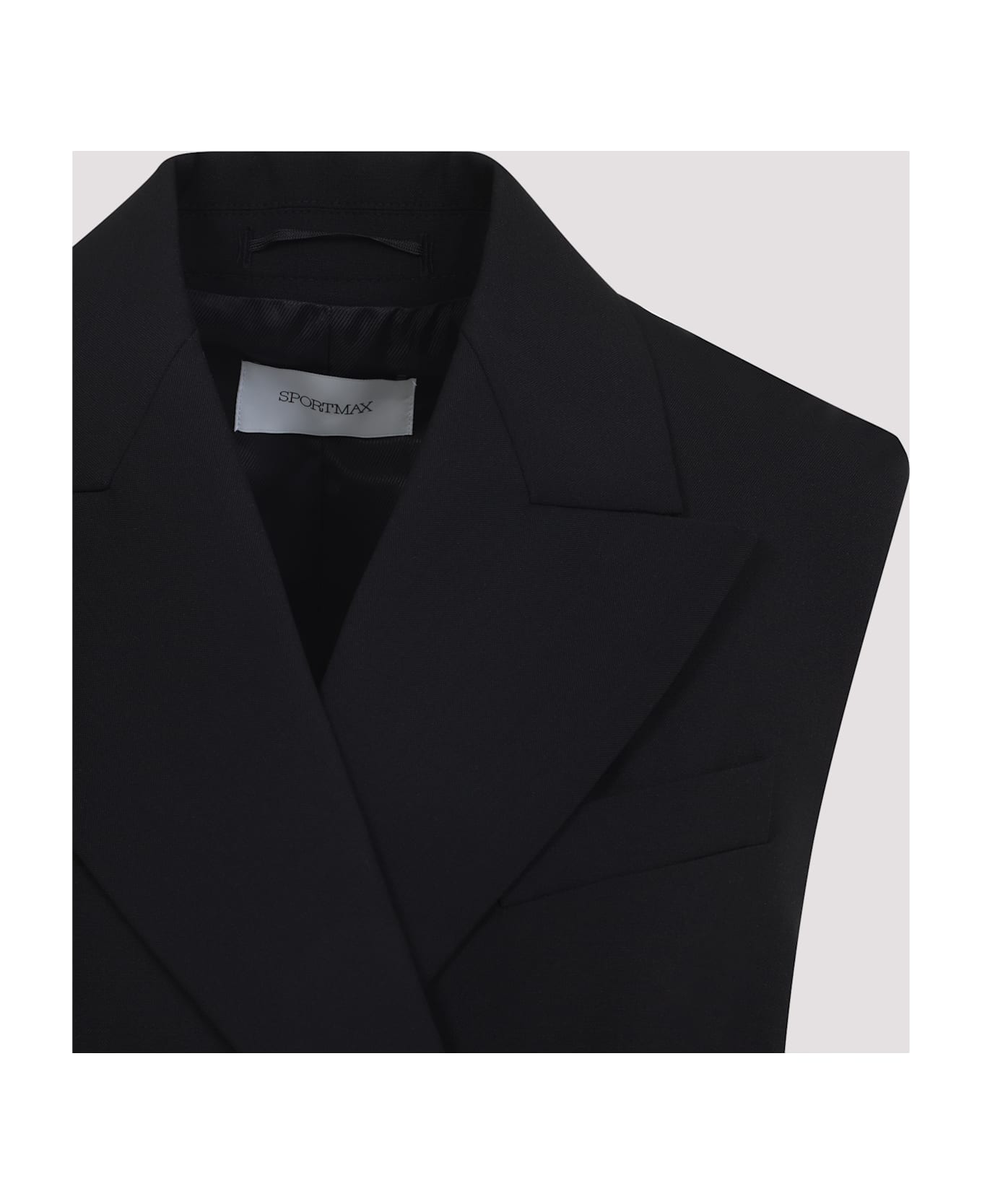 SportMax Ciurma Gilet - Nero