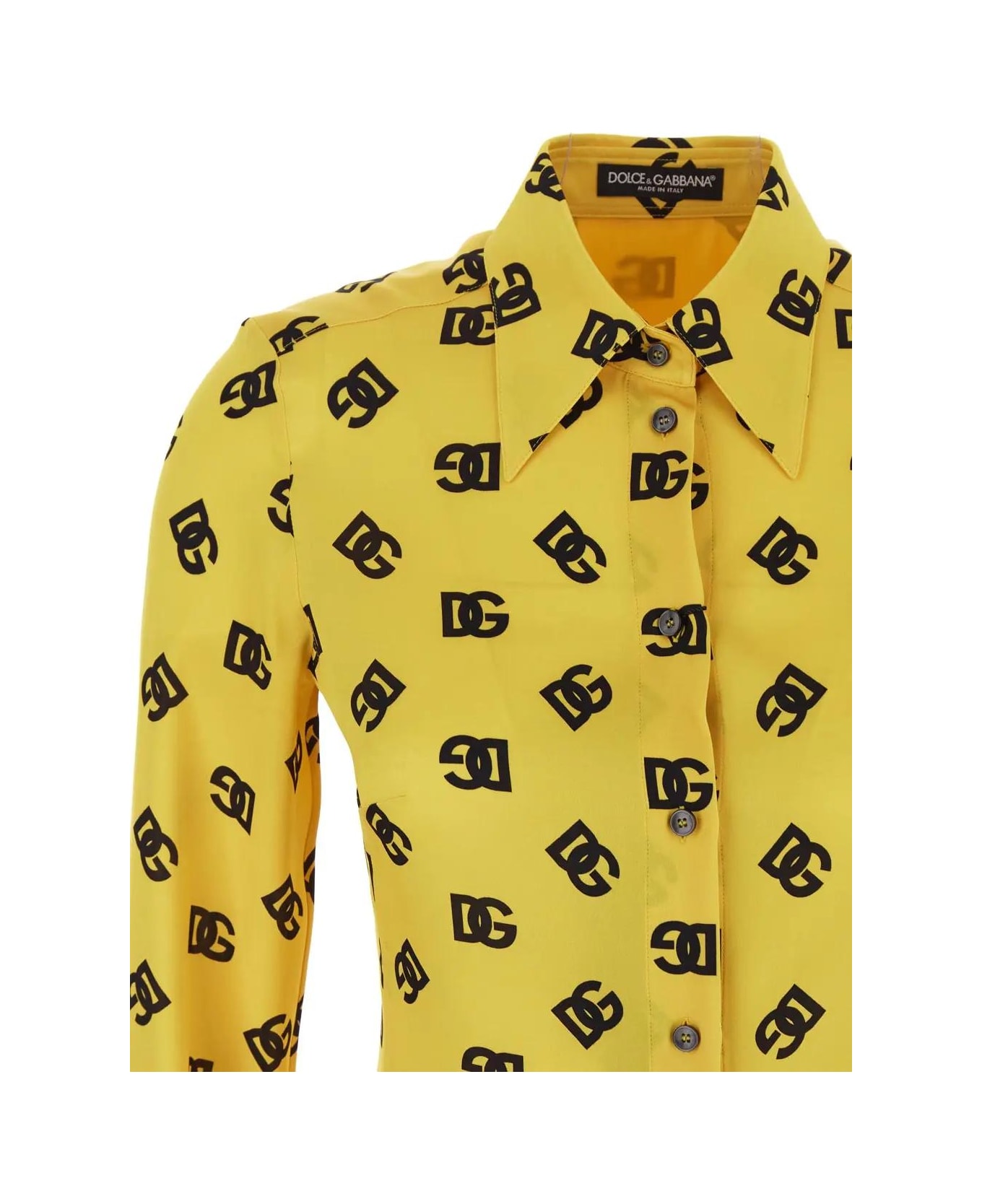 Dolce & Gabbana Logo Shirt - Giallo