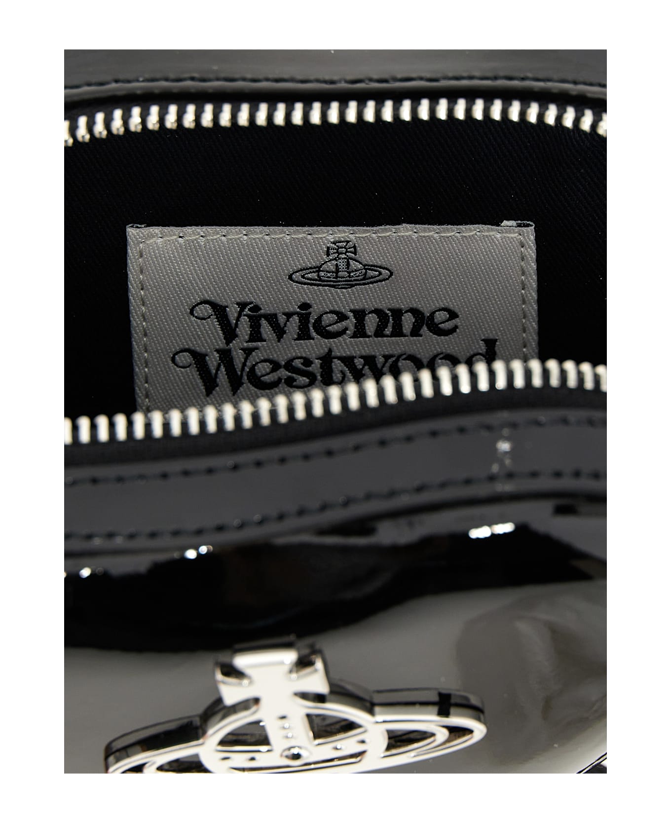 Vivienne Westwood 
mini Heart
 Crossbody Bag - Black  