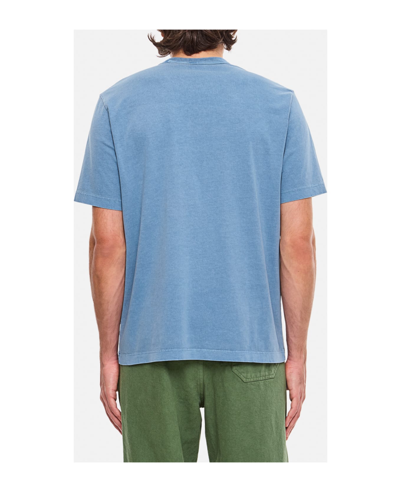 Paul Smith Cotton T-shirt Sky Bunny - Clear Blue