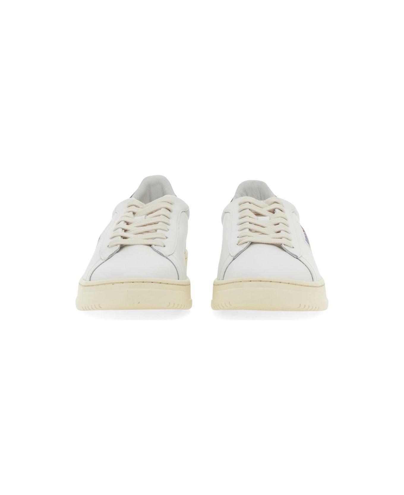 Autry White Leather Dallas Sneakers - NW05 スニーカー