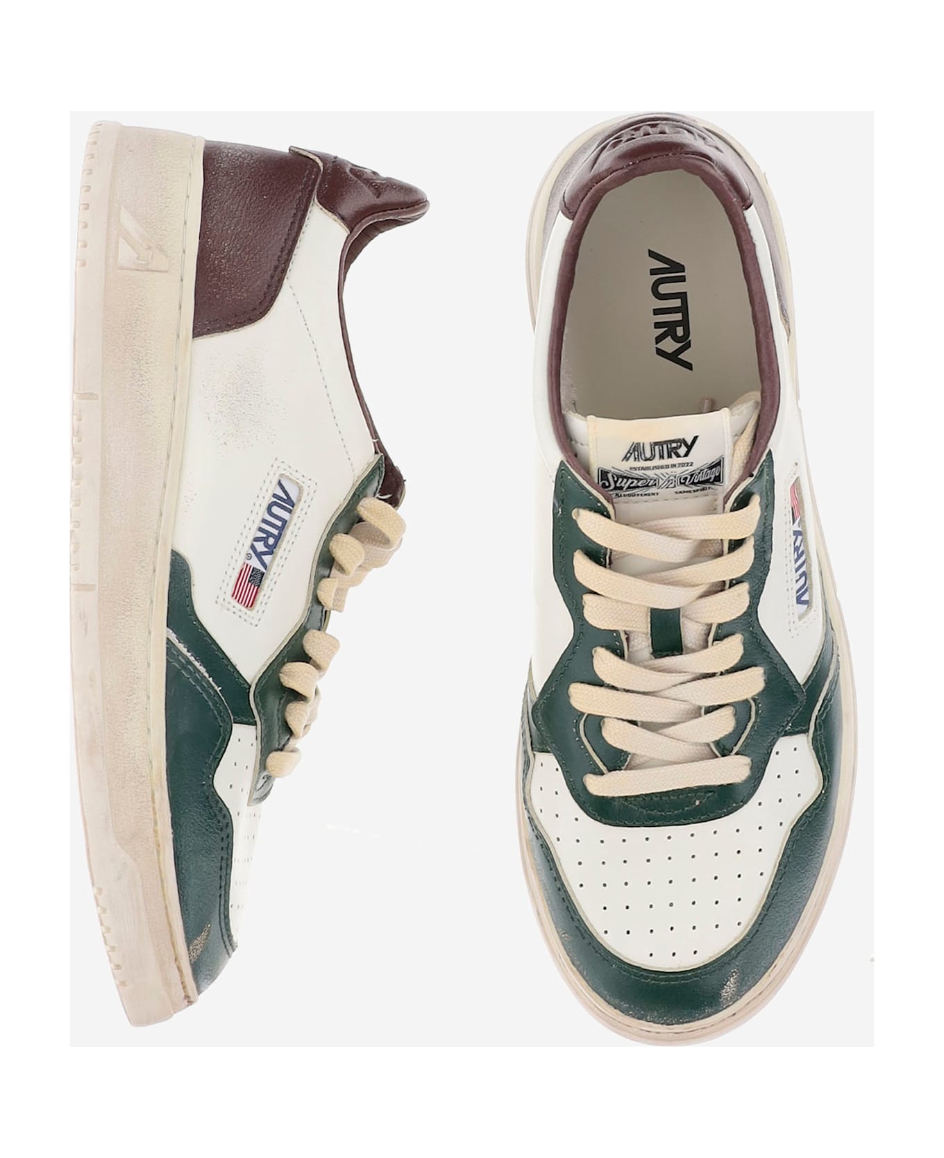 Autry Sneakers Low Super Vintage - Red