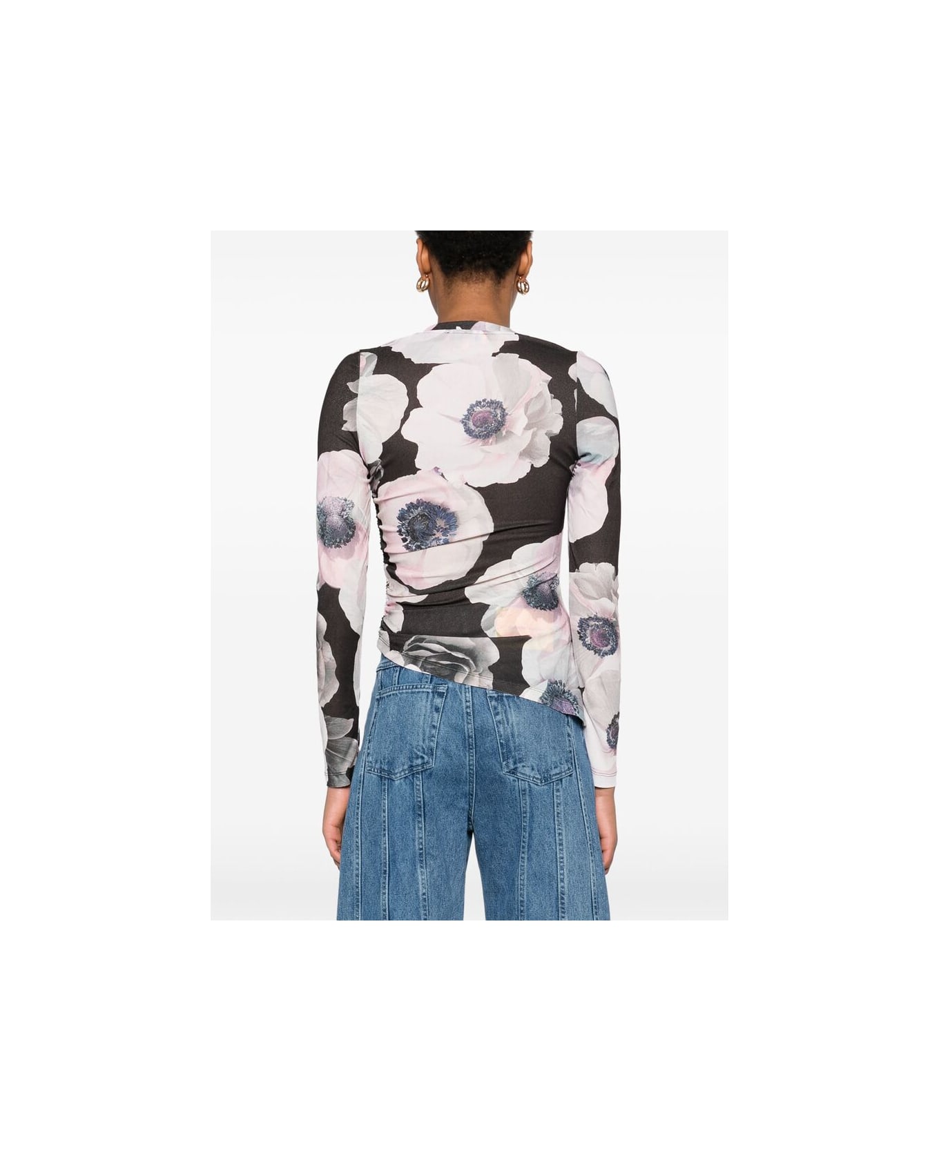 Stine Goya Sweater - BLACK/PINK