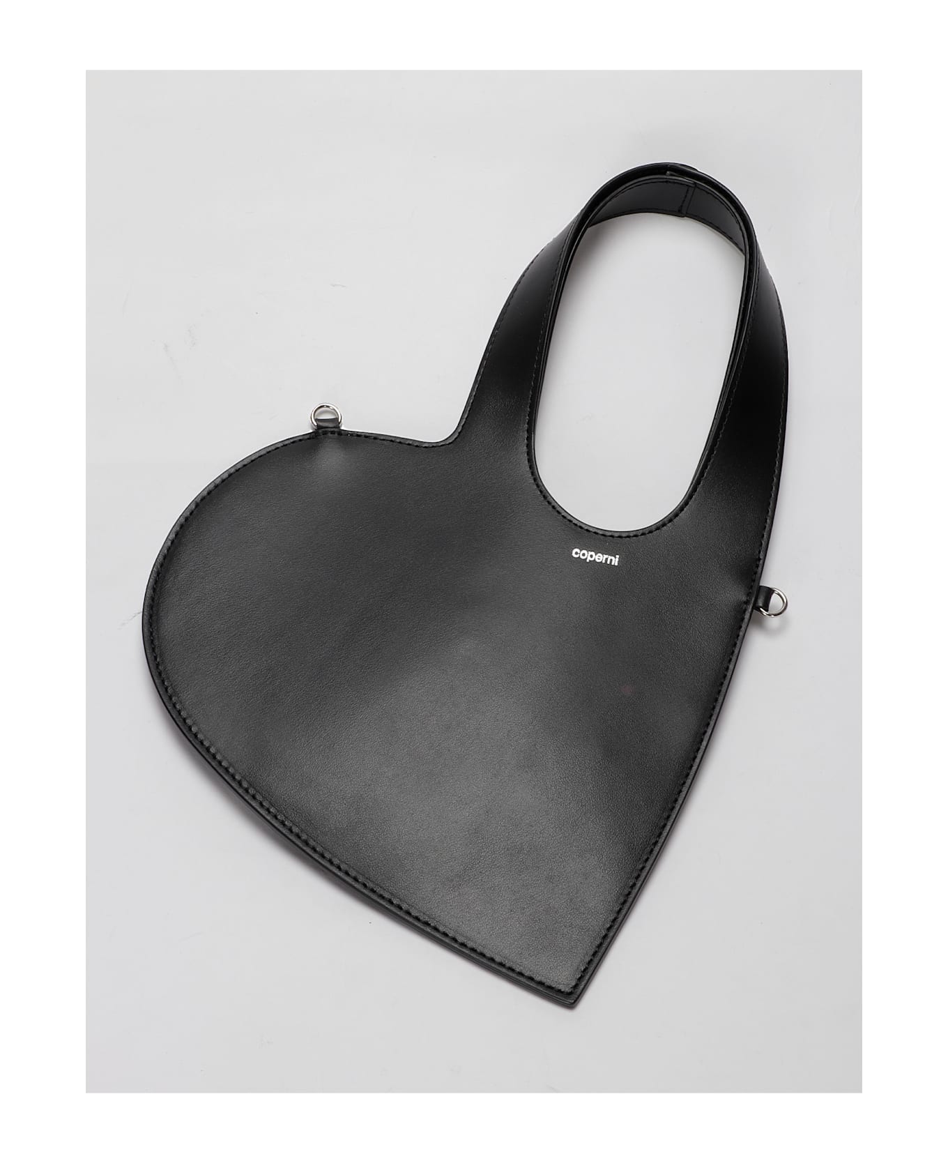 Coperni Mini Heart Tote - BLACK