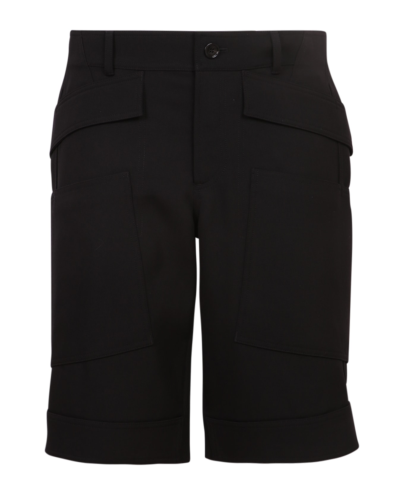 Burberry Panel-detail Shorts - Black