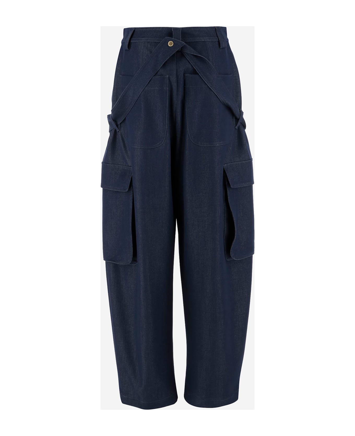 DARKPARK Viscose Blend Ruth Pants - Blue