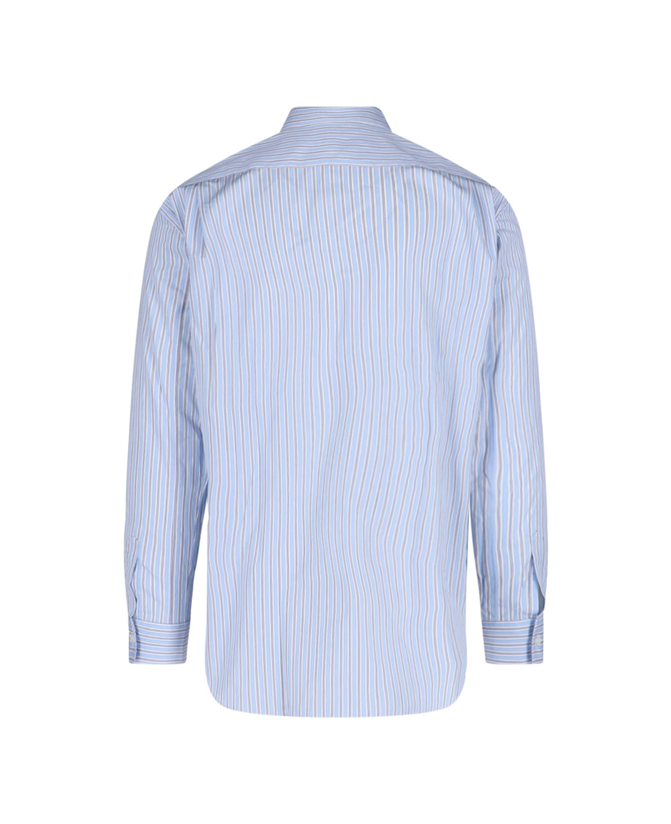 Comme des Garçons Striped Shirt - Light Blue