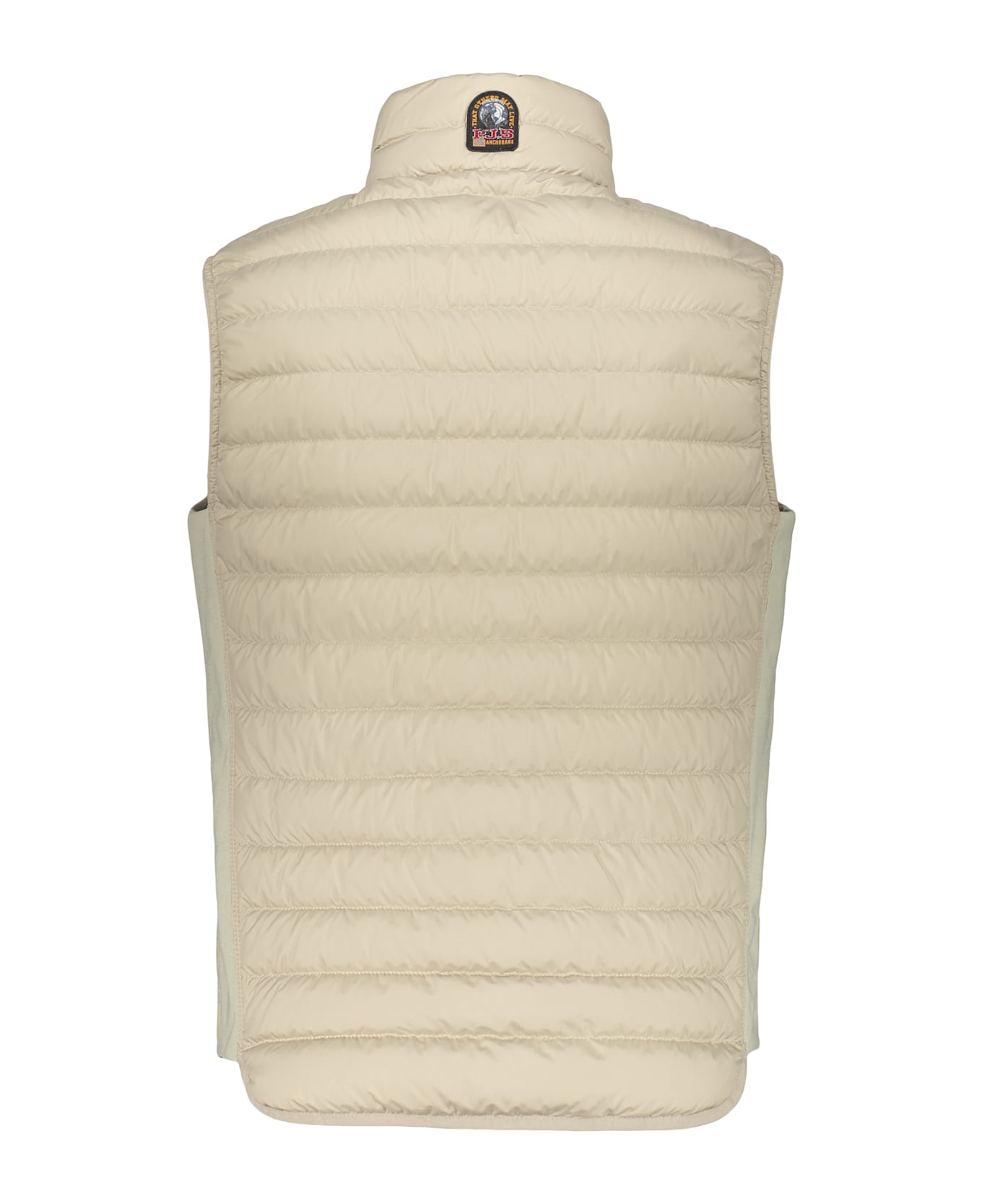 Parajumpers Lightweight Beige Padded Gilet With Pockets - Beige
