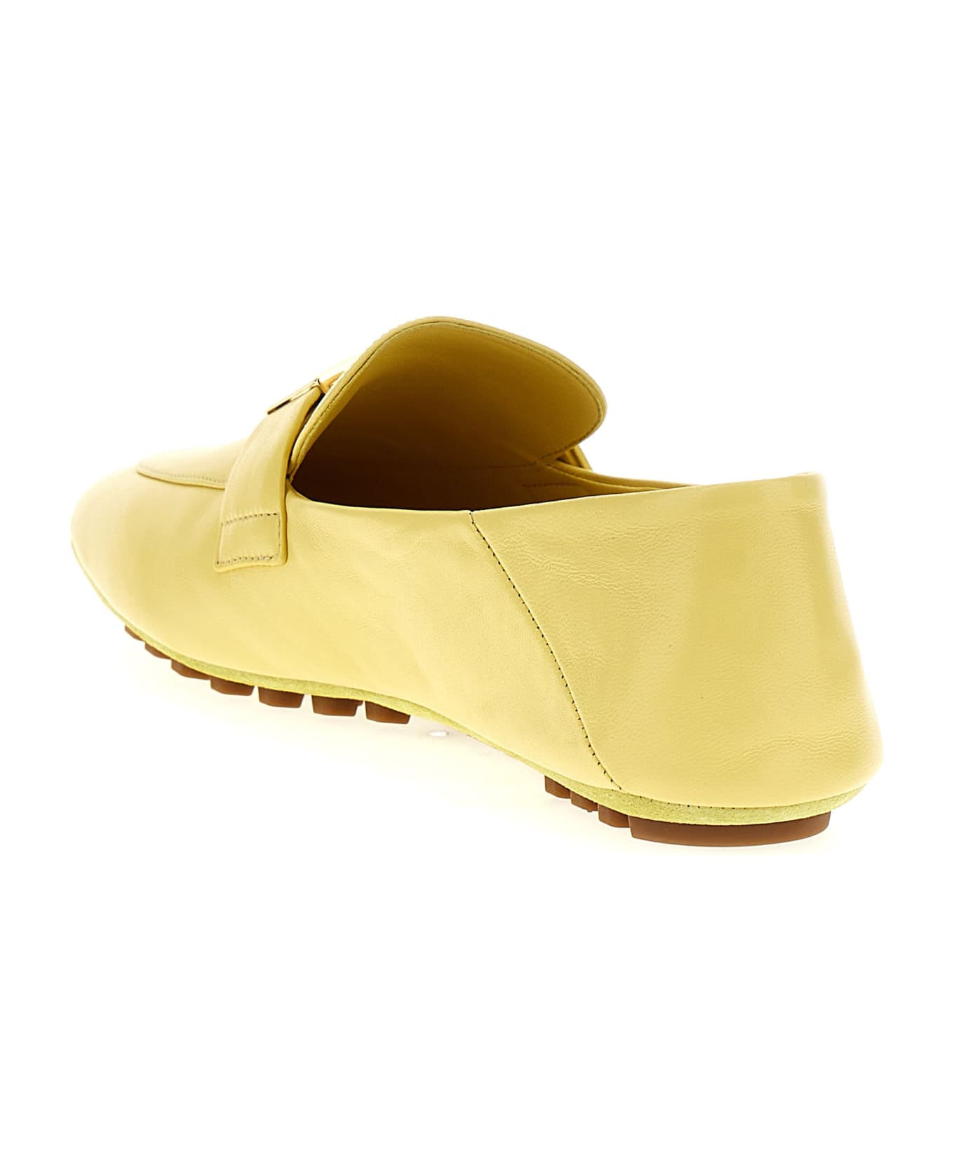 Fendi 'baguette' Loafers - Yellow