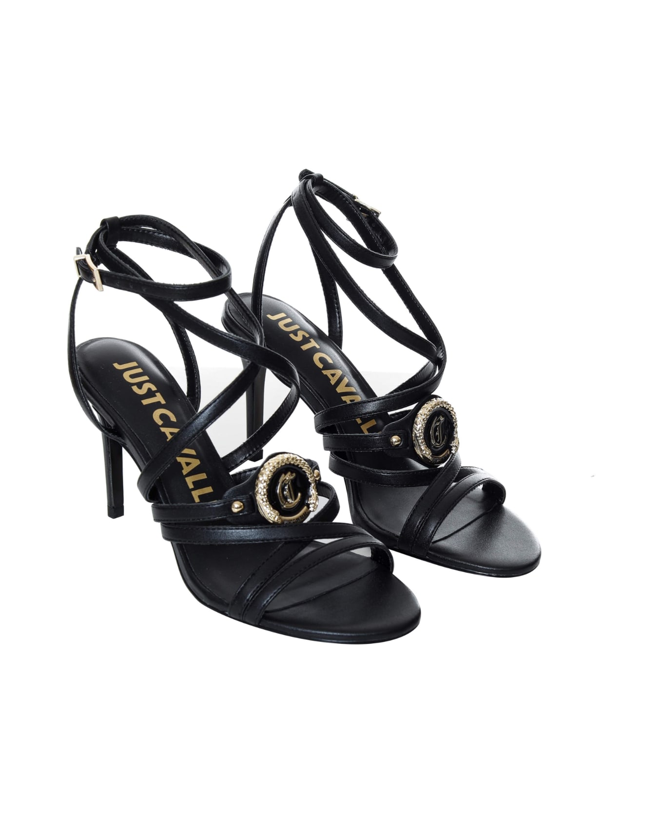 Just Cavalli Sandals - Black