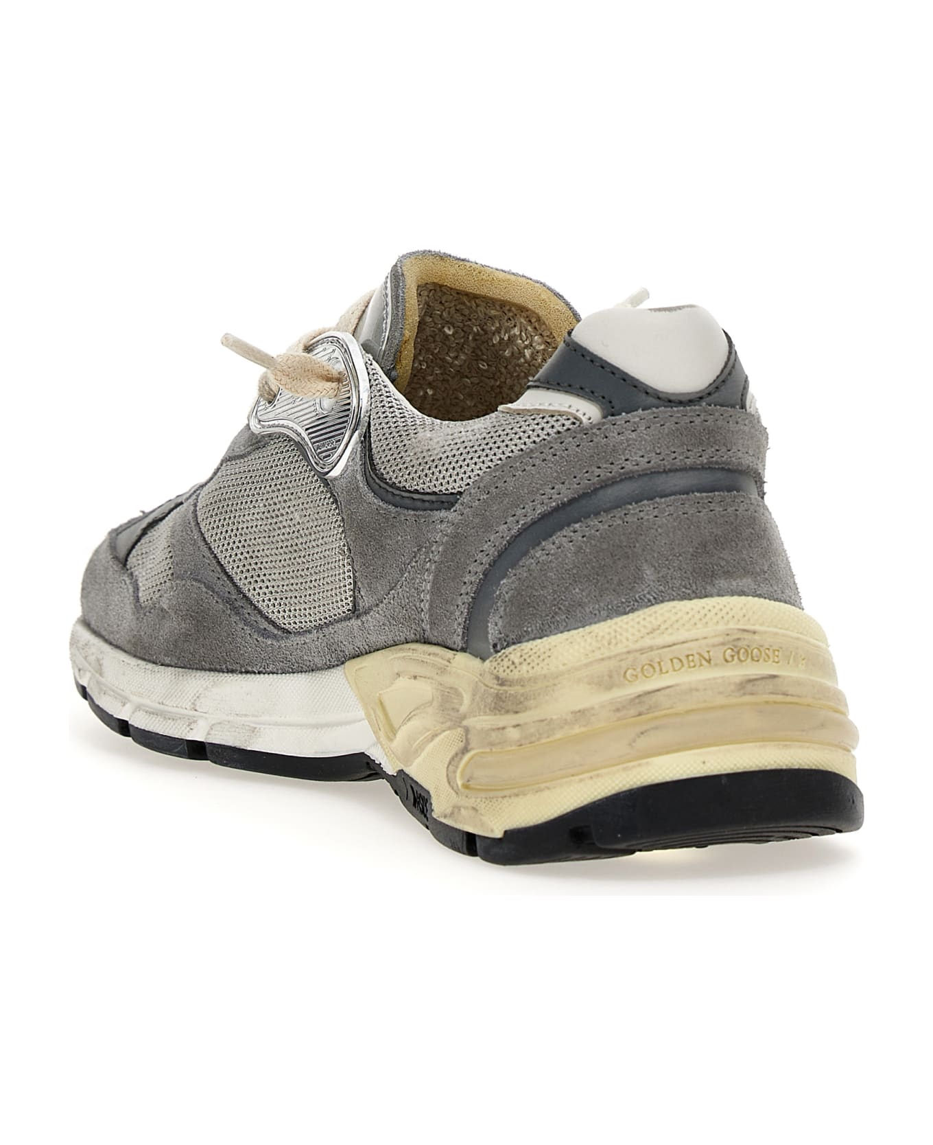 Golden Goose 'running Dad' Sneakers - Gray
