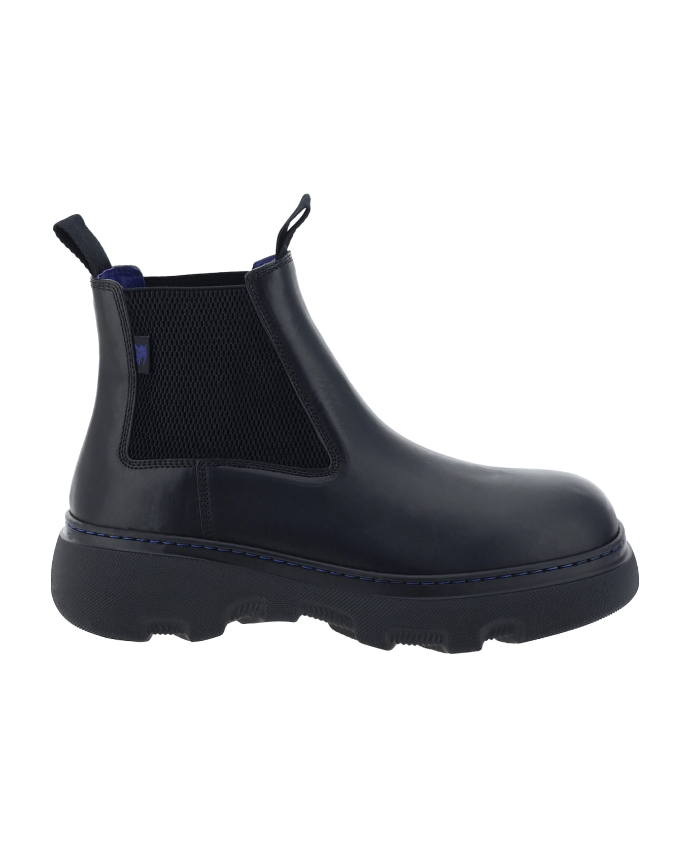 Burberry Creeper Casual Ankle Boots - Black