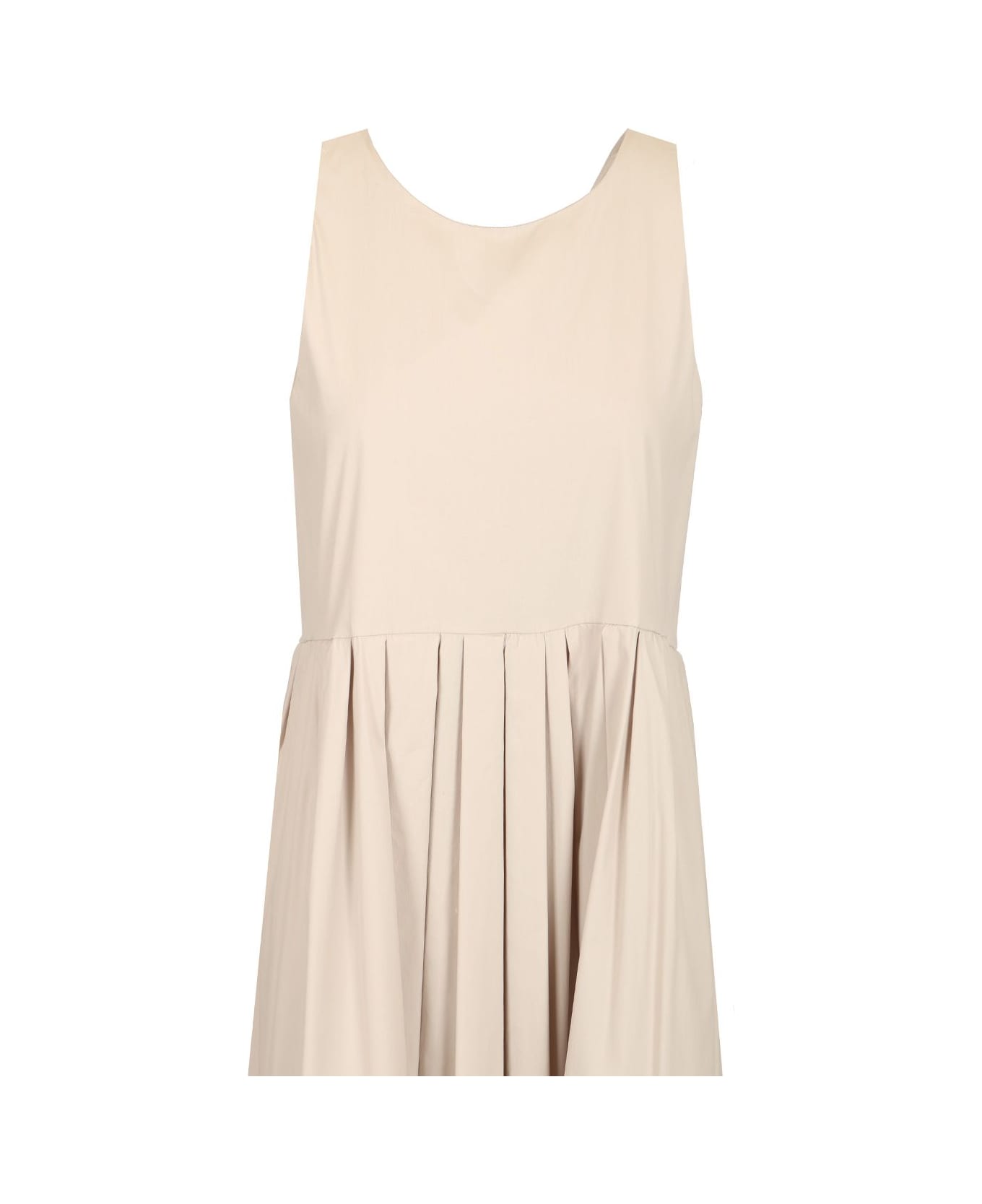
S Max Mara 
moira
 Sleeveless Dress - BEIGE