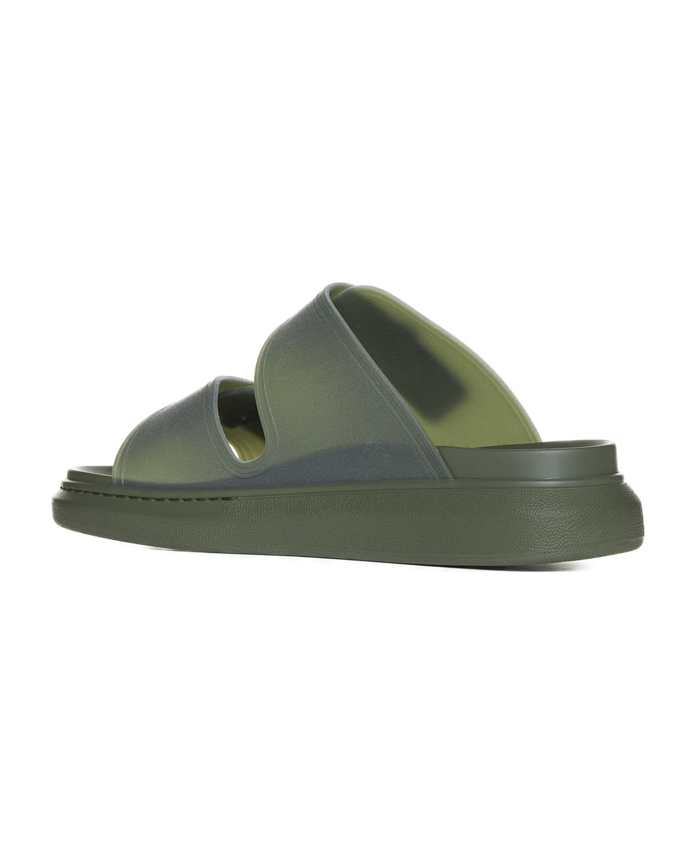 Alexander McQueen Rubber Sandals - Khaki/khaki