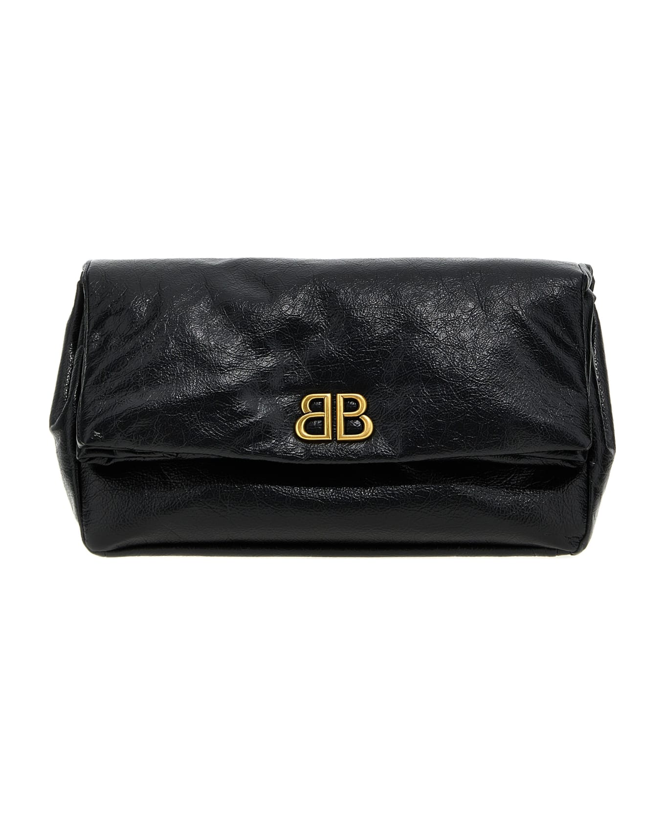 Balenciaga 'monaco' Clutch - Black