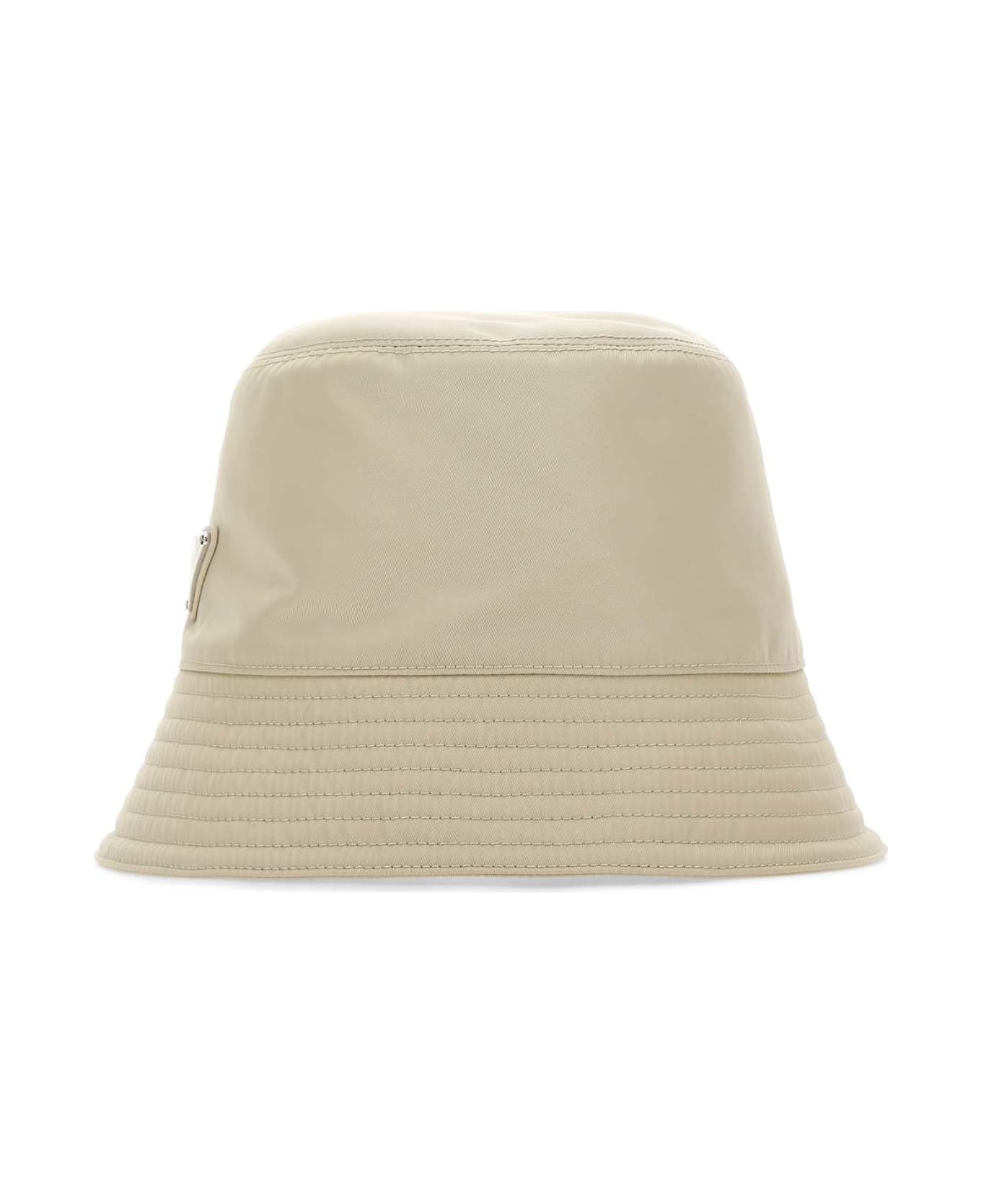 Prada Sand Re-nylon Hat - F0F24