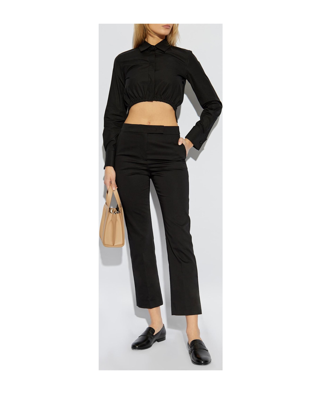 Max Mara Pants Okra - Black