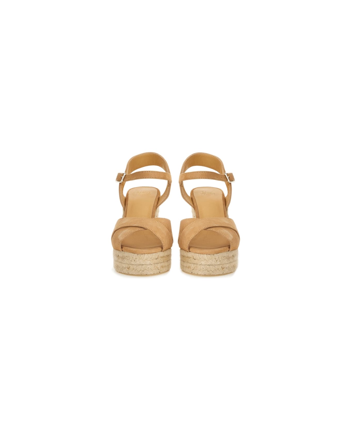 Castañer Wedge Sandal "blaudell" - BEIGE