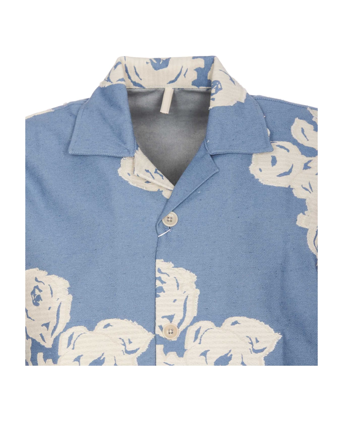 Sunflower Cayo Shortsleeves Shirt - Blue