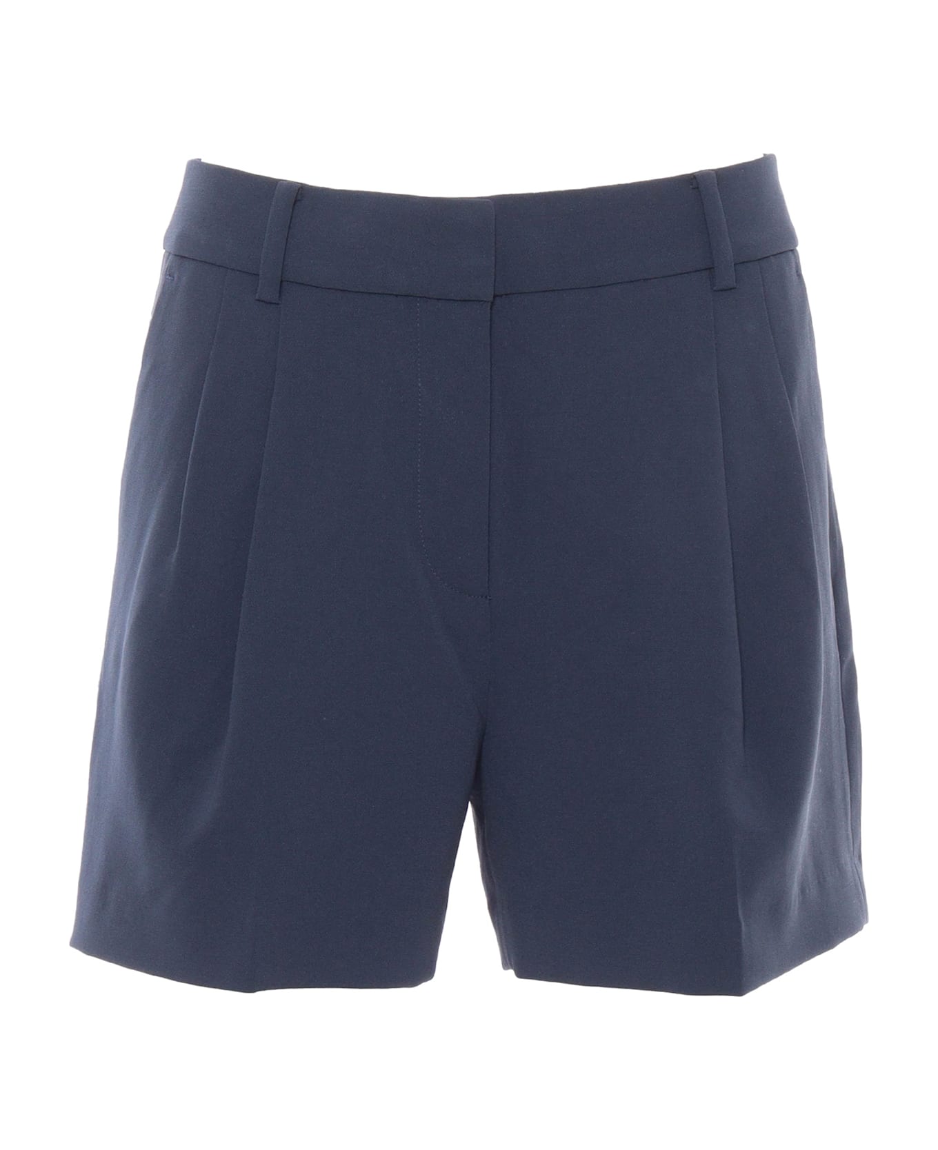 Michael Kors Pleated Short - BLUE