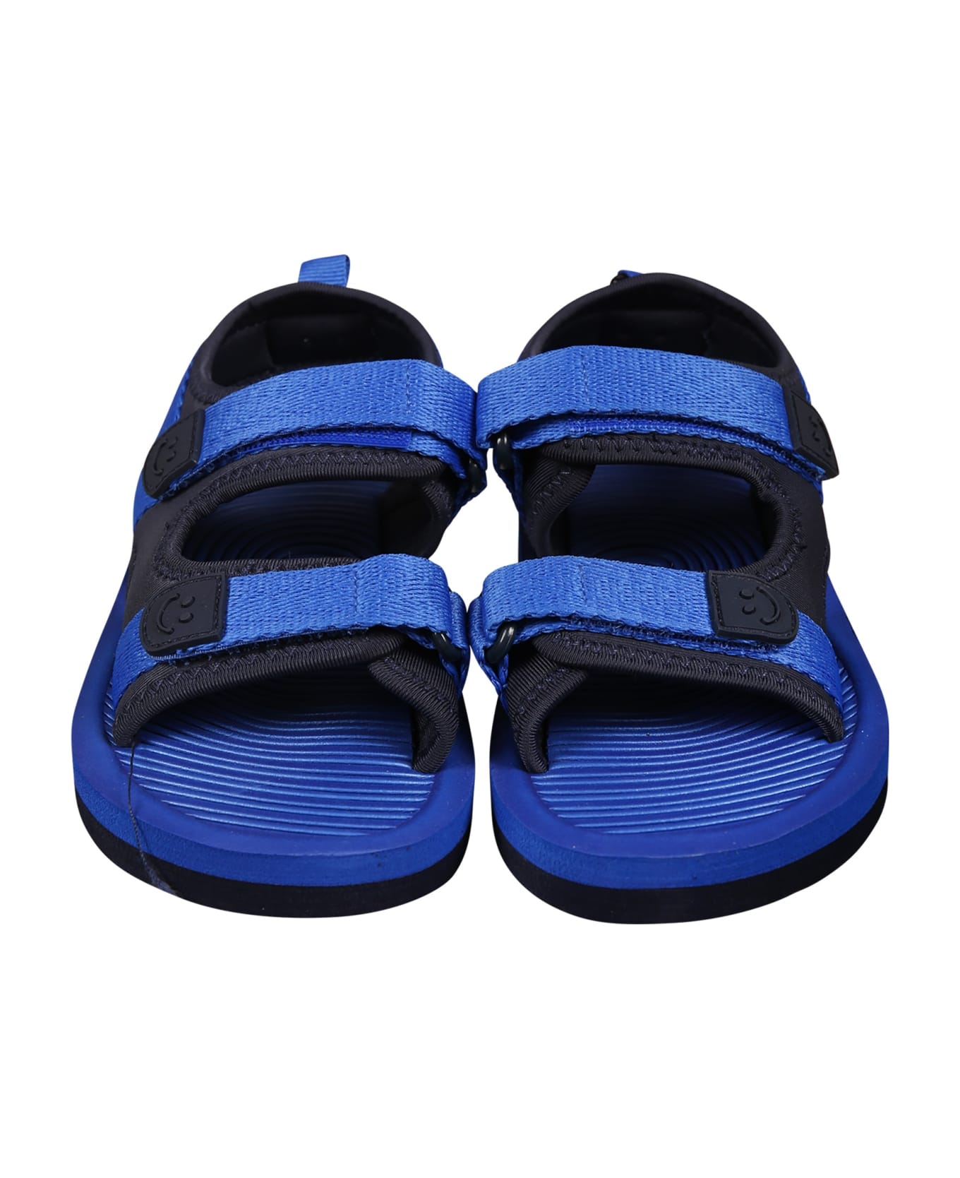 Molo Blue Sandals For Boy With Logo - Blue