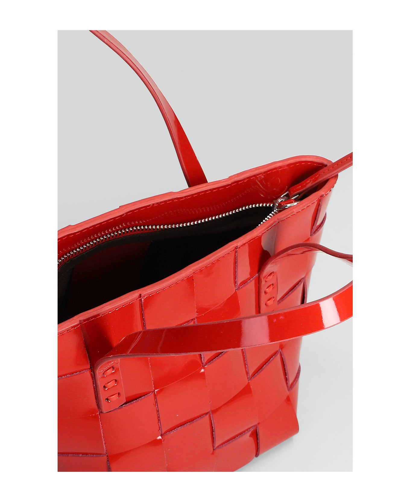 Dragon Diffusion Japan Mini Shoulder Bag In Red Leather - red