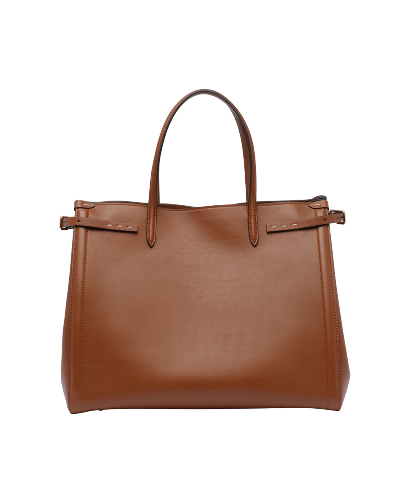 Valentino Garavani Medium Antibes Shopping Bag - Brown
