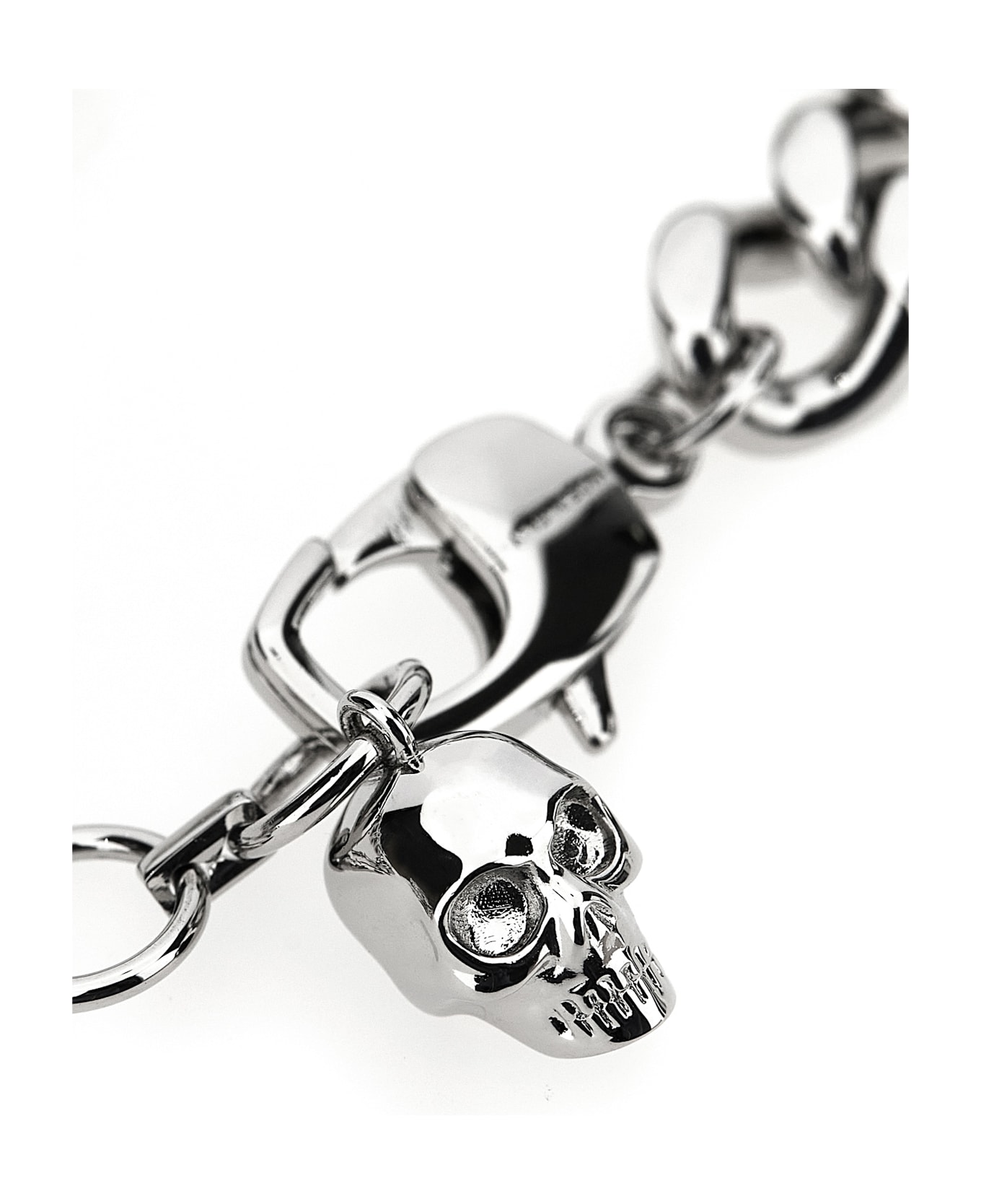Alexander McQueen 'sovereign Skull' Bracelet - Silver