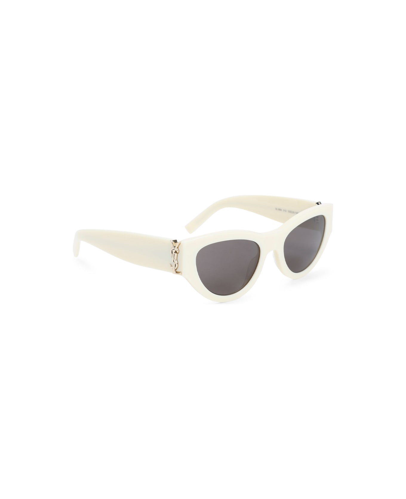 Saint Laurent Sl M94 Sunglasses - Ivory Ivory Black