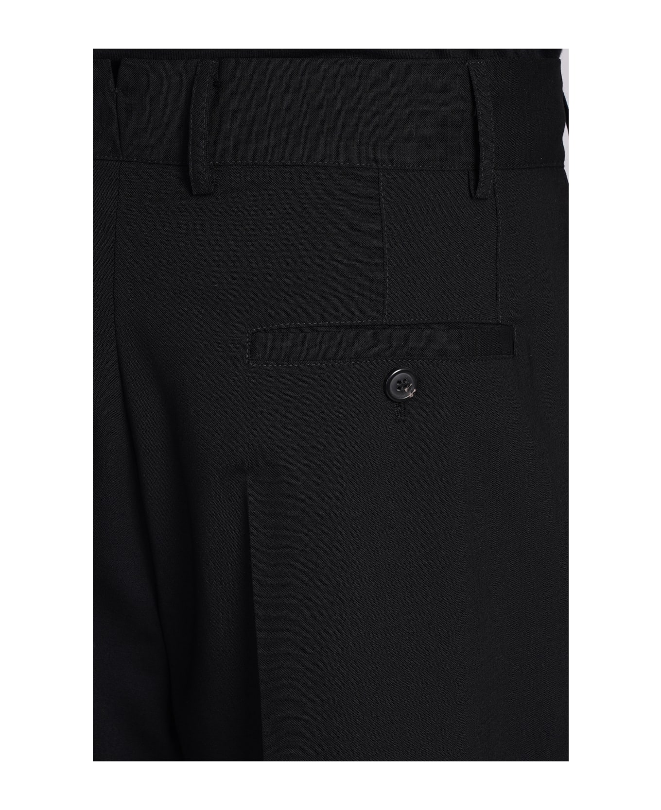 Mauro Grifoni Pants In Black Wool - black