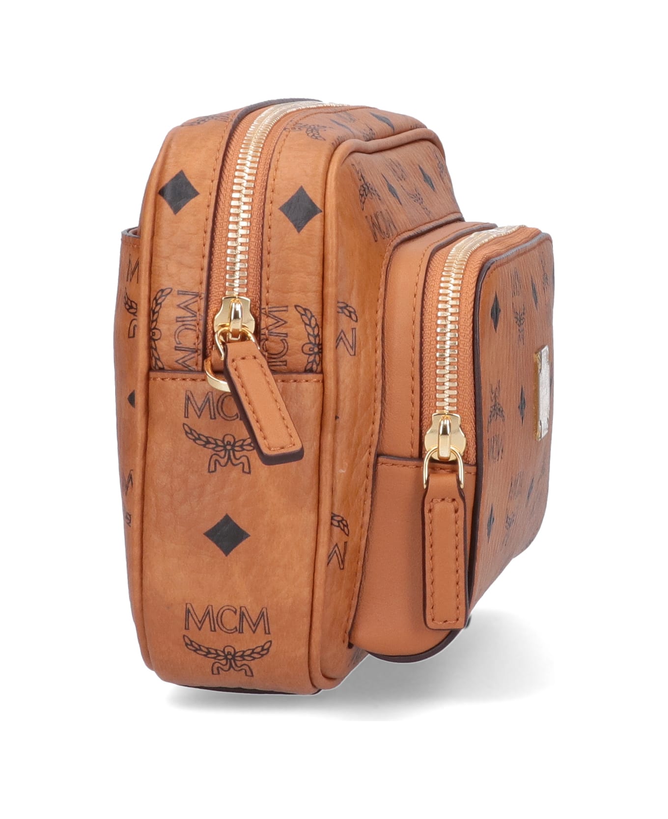 MCM 'klassik' Shoulder Bag - Brown
