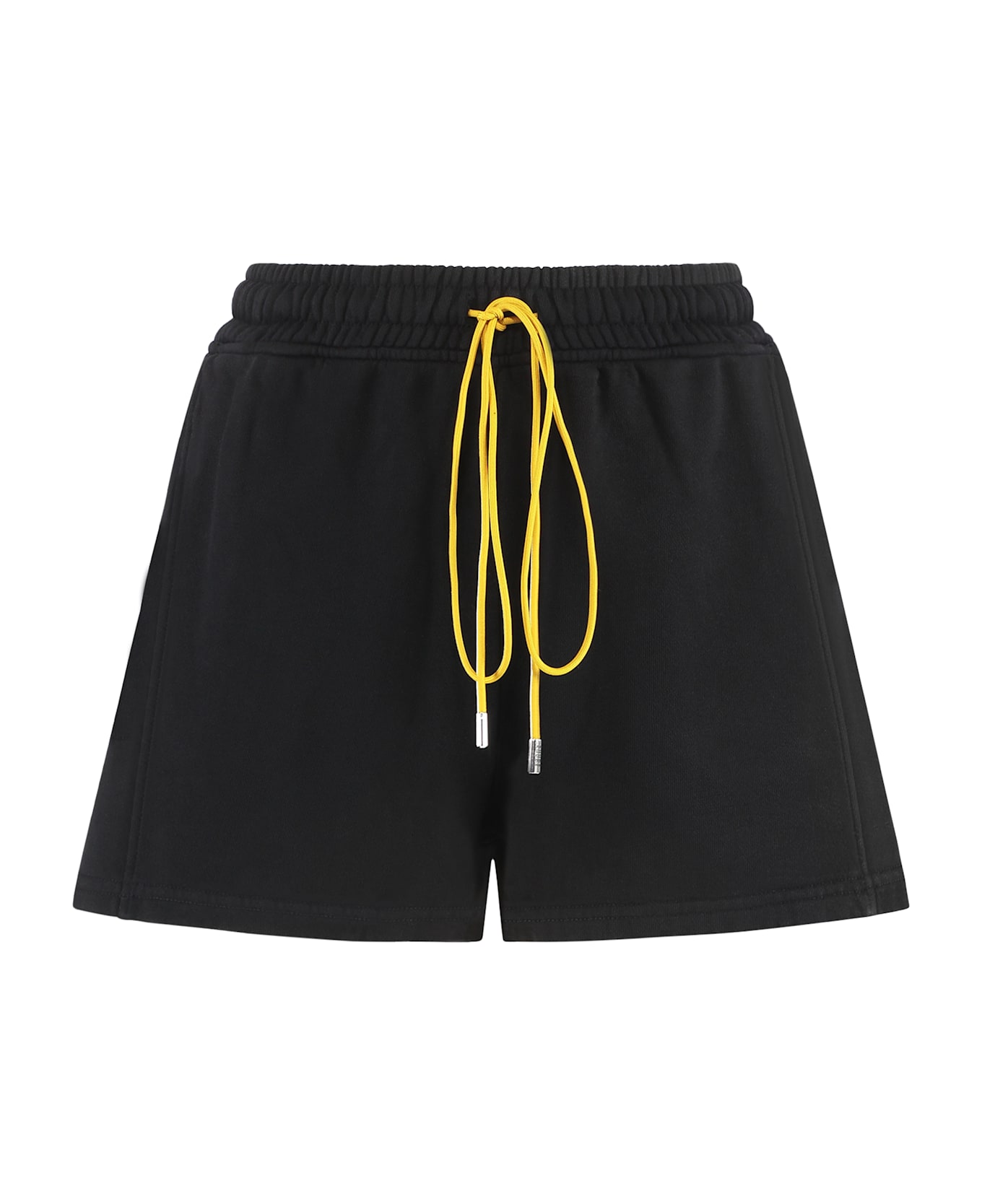 Rhude Cotton Shorts - black