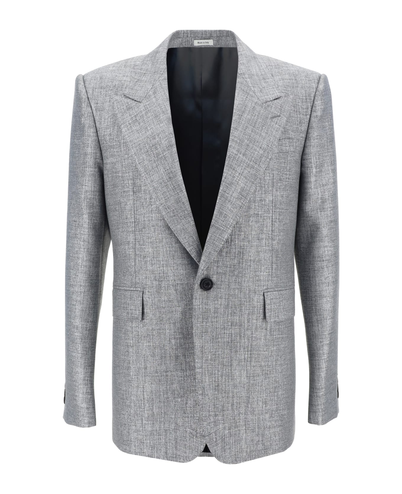 Alexander McQueen Blazer Jacket - Silver ブレザー