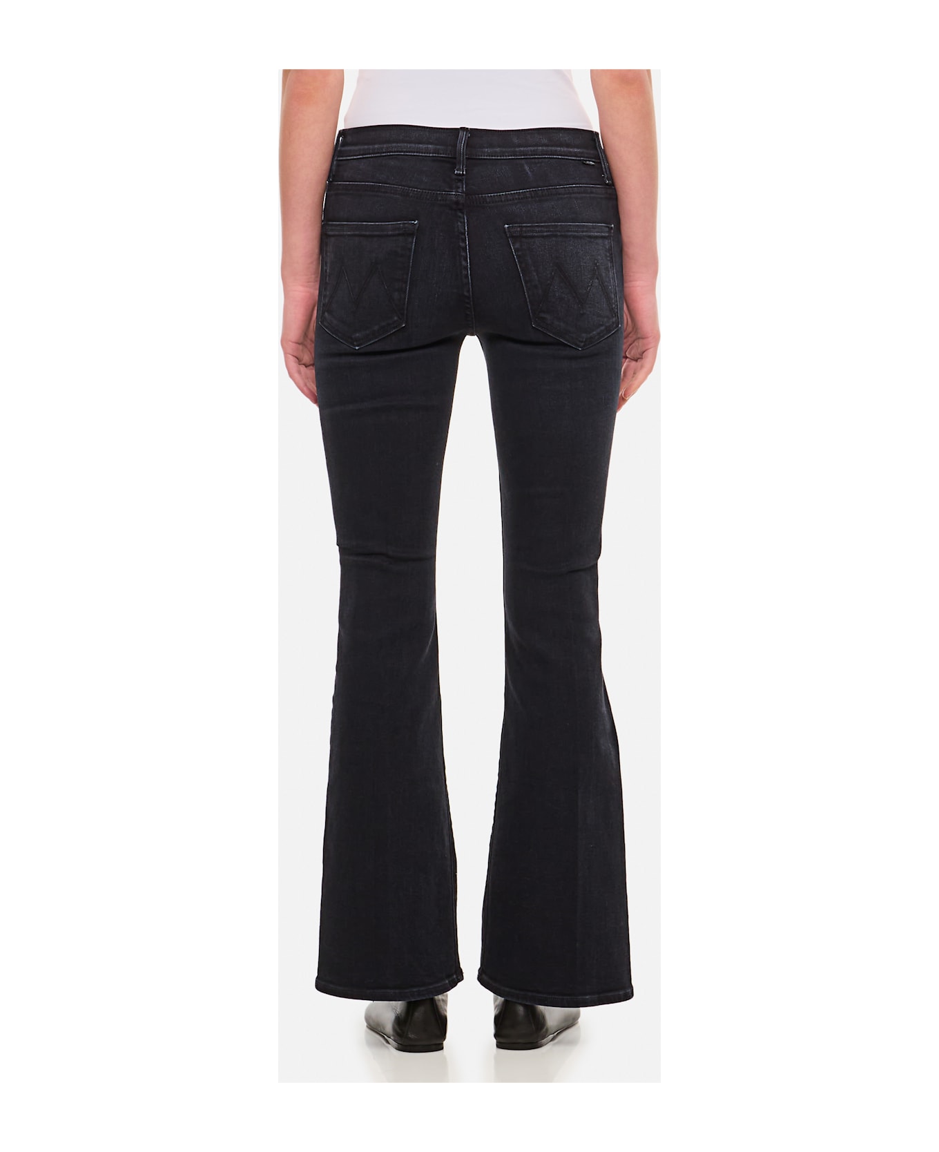 Mother The Weekender Denim - Black