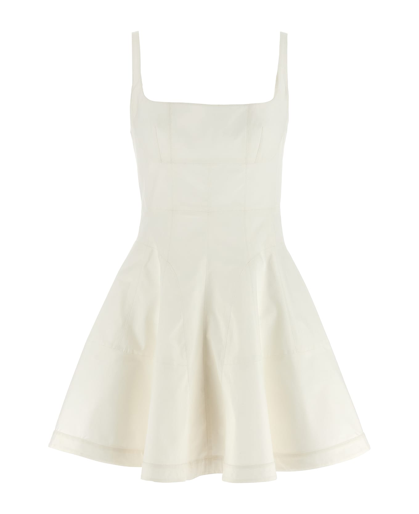 Giovanni Bedin Poplin Mini Dress - White