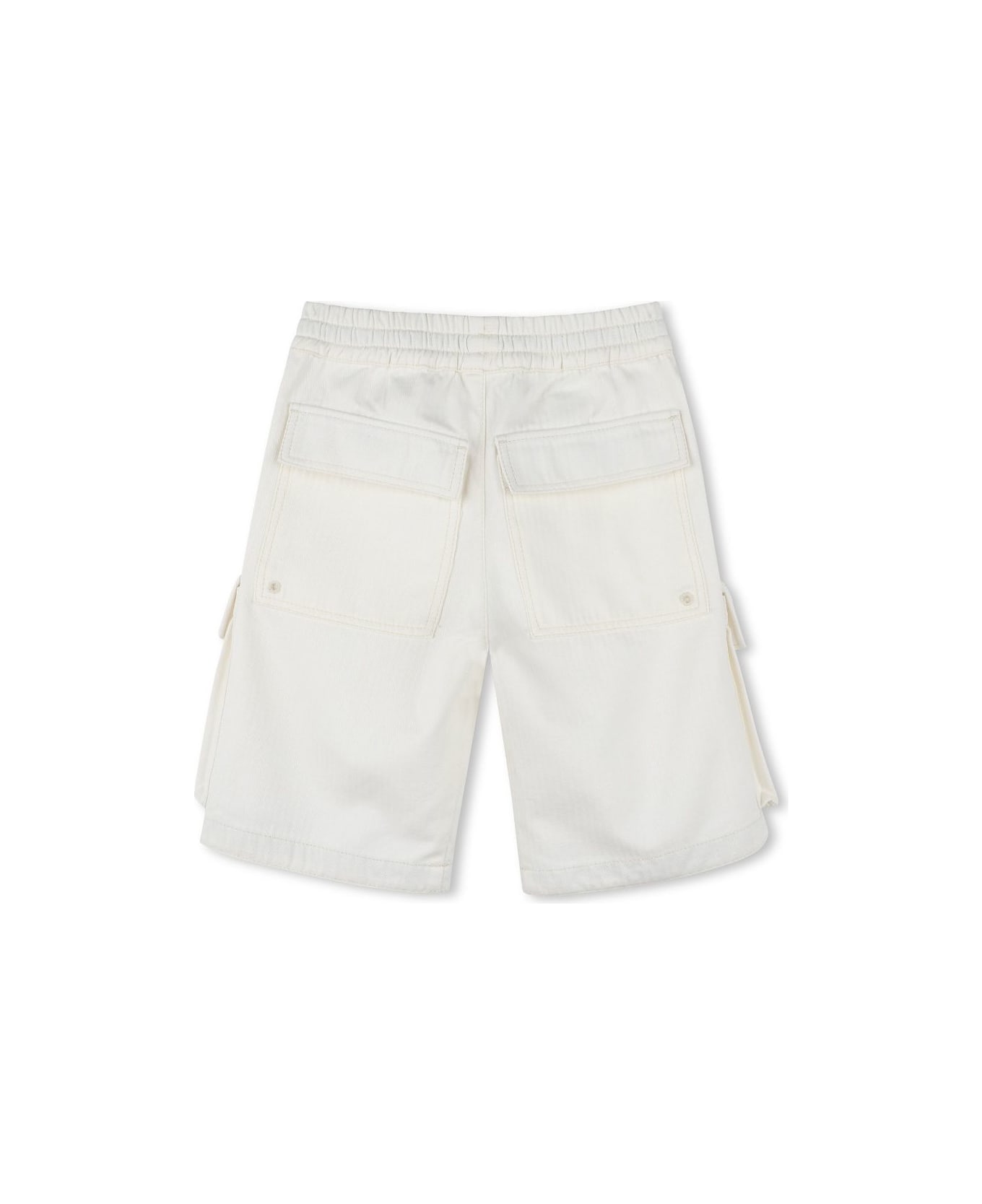 Givenchy Bermuda Con Logo - Beige